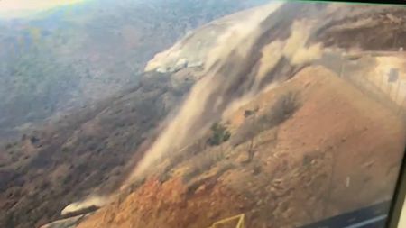 Rescue workers search for missing gold miners after Turkey landslide