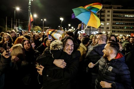 Greek same-sex couples race to wed after historic vote