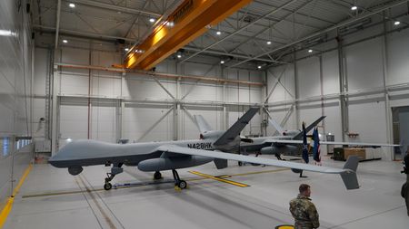 US military drone shot down near Yemen, US officials say