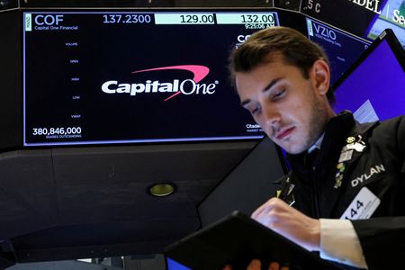 Analysis-Capital One's $35 billion Discover deal hinges on playing consumer champion