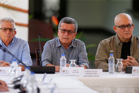Peace talks with Colombia government in crisis, ELN rebels say