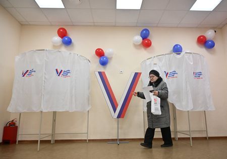 Putin vows to punish Ukraine for attacks as Russians vote