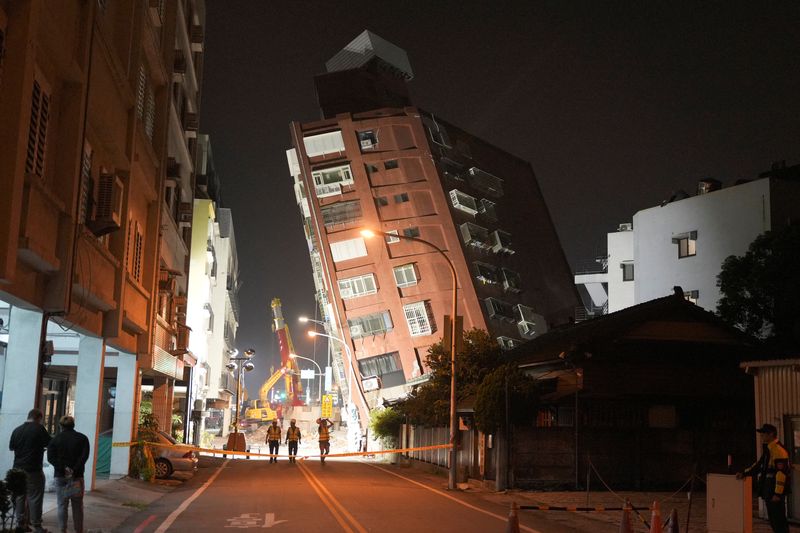 Taiwan's strongest earthquake in 25 years kills 9 people, 50 missing