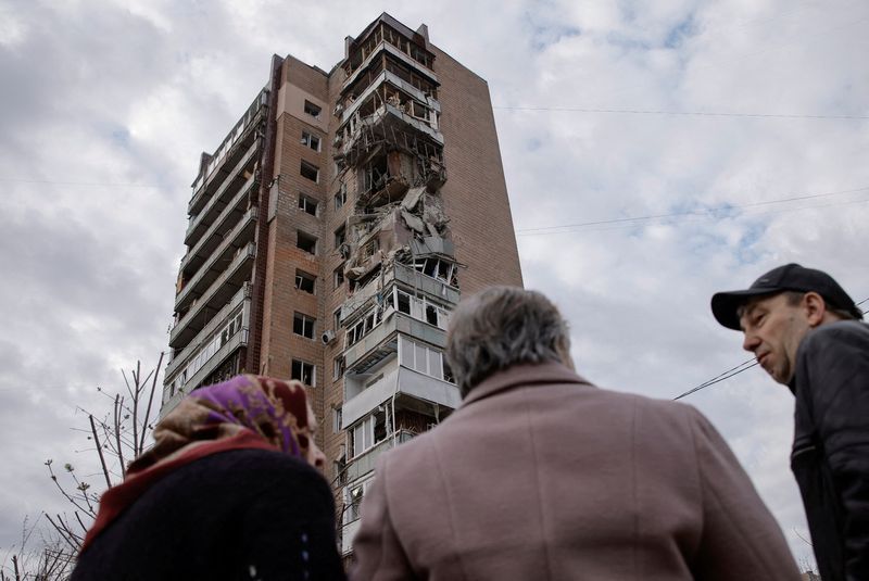 Russian drone attack kills four in Ukraine's Kharkiv, cuts power supply