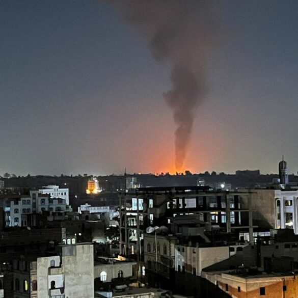 Houthis say 37 killed in hundreds of us, uk strikes on yemen - photo licensed by shore news network.