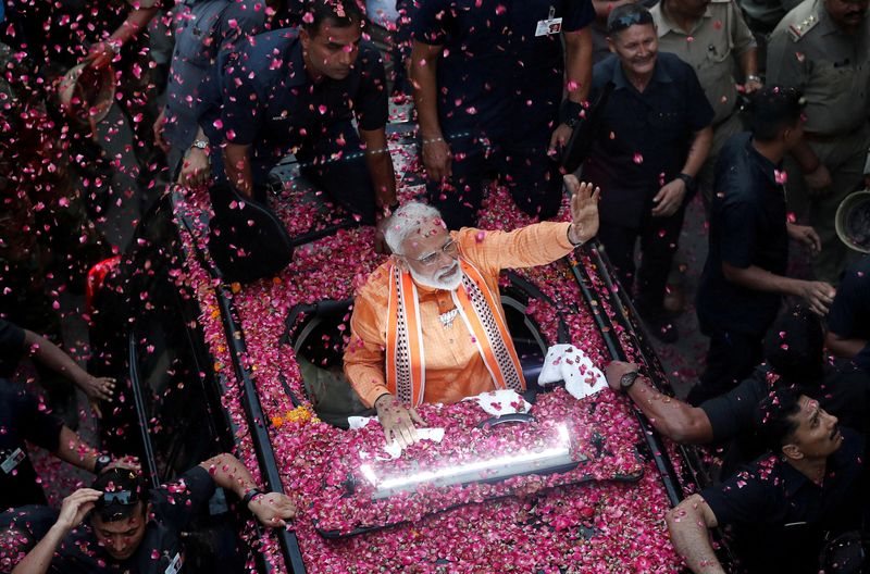 He once sold tea, now India's Modi seeks his own 'tryst with destiny'
