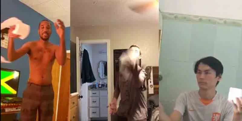 He asked people around the world to pass toilet paper...and they did He asked people around the world to pass toilet paper...and they did