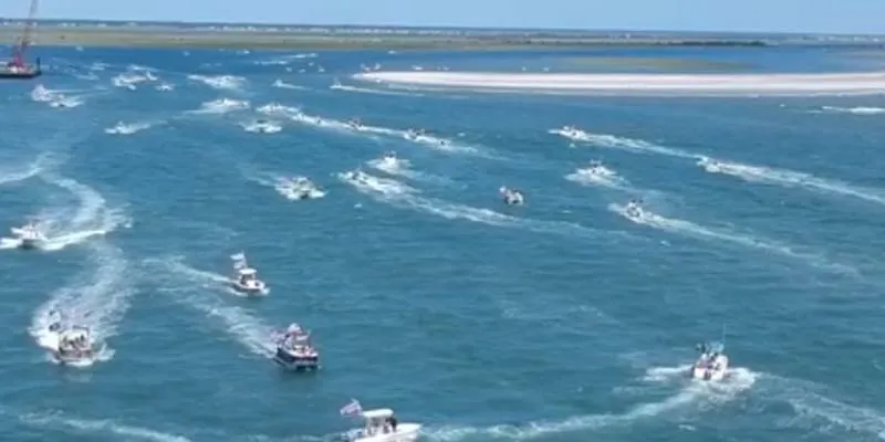 Boat Parade in Wildwood Held to Show Support for Law Enforcement and Military Boat Parade in Wildwood Held to Show Support for Law Enforcement and Military