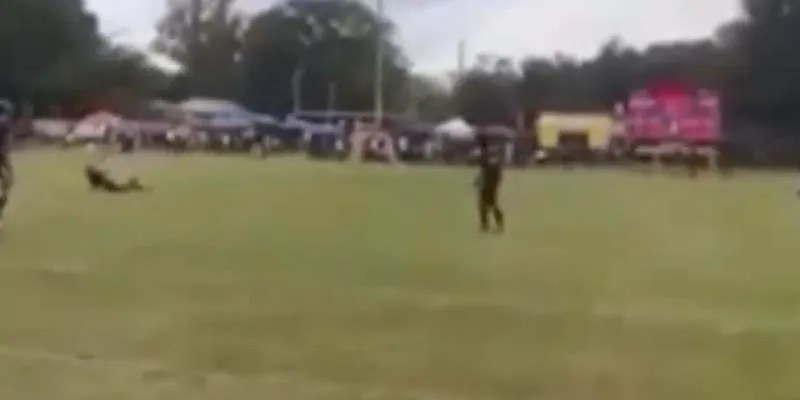 Father Killed, 7 Year Old Shot at Youth Football Game in Jacksonville Father Killed, 7 Year Old Shot at Youth Football Game in Jacksonville
