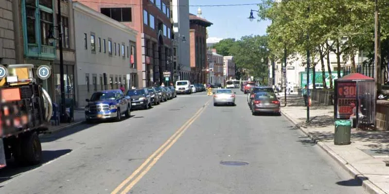 Man Found Dead with Multiple Stab Wounds at Downtown Trenton Bus Stop Man Found Dead with Multiple Stab Wounds at Downtown Trenton Bus Stop
