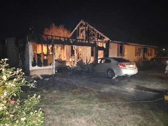 Hebron home destroyed in fire Hebron home destroyed in fire