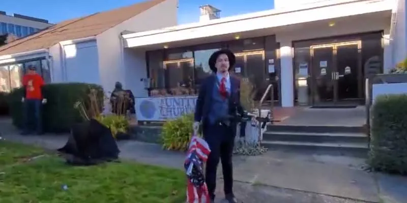 Watch: Patriots' Message to Visiting Antifa Mob, F' With Our Flag, We F' You Up Watch: Patriots' Message to Visiting Antifa Mob, F' With Our Flag, We F' You Up