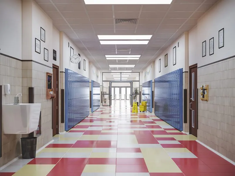 After punching girl, middle school student took intervening faculty member's phone, radio After punching girl, middle school student took intervening faculty member's phone, radio