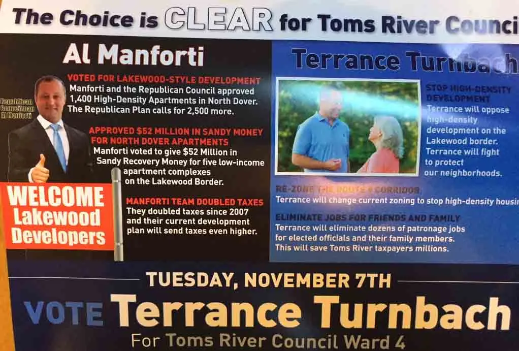 Toms River Democrat Turnbach condemns anti-Jewish backdrop in town politics Toms River Democrat Turnbach condemns anti-Jewish backdrop in town politics