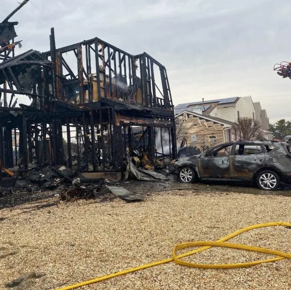 Fire guts lagoon front home at the Jersey Shore Fire guts lagoon front home at the Jersey Shore