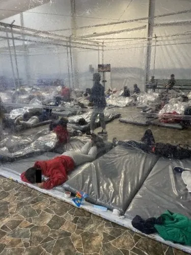 It's worse than we thought, as first photos emerge from Biden child detention camp It's worse than we thought, as first photos emerge from Biden child detention camp