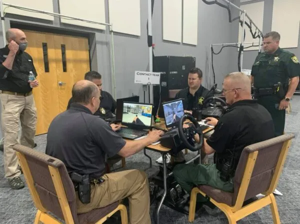 LAN Party? No, it's the Lake County Sheriff's Office active shooter simulation LAN Party? No, it's the Lake County Sheriff's Office active shooter simulation