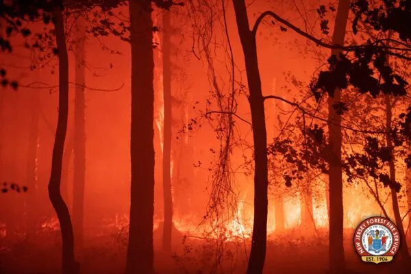 Second Pine Barrens fire erupts as first one wraps up Second Pine Barrens fire erupts as first one wraps up