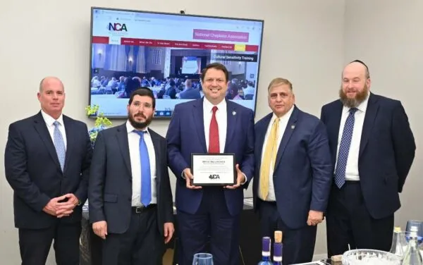 Prosecutor receives award from Sheriff, Clergy Prosecutor receives award from Sheriff, Clergy