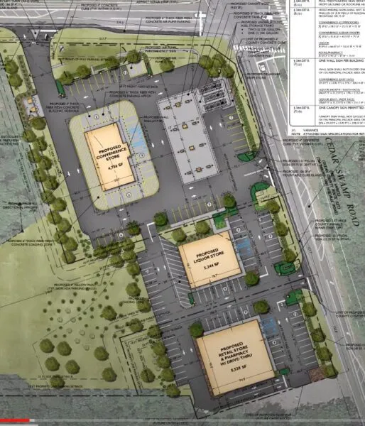 Yes, Glory's Market is done, being replaced by Wawa, Liquor Store, Drug store Yes, Glory's Market is done, being replaced by Wawa, Liquor Store, Drug store