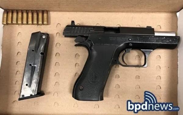 Loaded Firearm Recovered During Domestic Dispute in Boston Loaded Firearm Recovered During Domestic Dispute in Boston