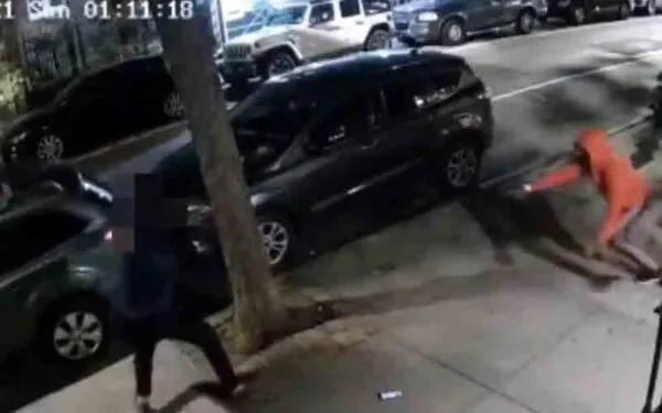 Watch: New York City man attacked and shot by an armed robber Watch: New York City man attacked and shot by an armed robber
