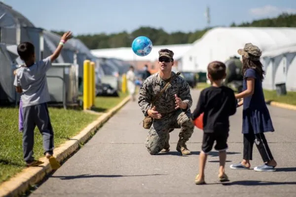Biden administration, DOD black out of Afghan resettlement at U.S. military bases Biden administration, DOD black out of Afghan resettlement at U.S. military bases