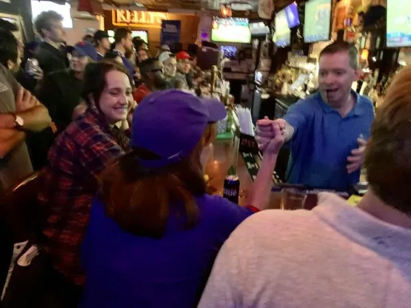 New York Governor Kathy Hochul Parties Maskless at Bar While Your Kids Forced to Wear them At School All Day Long New York Governor Kathy Hochul Parties Maskless at Bar While Your Kids Forced to Wear them At School All Day Long