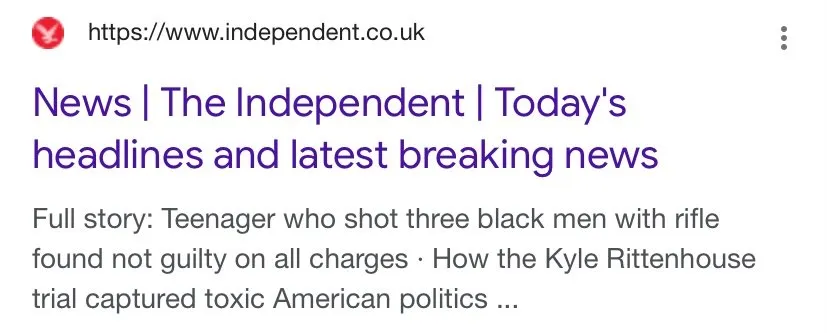 The Independent Falsely Stated Rittenhouse Shot 3 Black Men The Independent Falsely Stated Rittenhouse Shot 3 Black Men