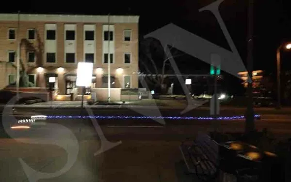 Toms River Blue Line Guy Arrested Again for Blue Light Display, Says He'll Keep Doing It Toms River Blue Line Guy Arrested Again for Blue Light Display, Says He'll Keep Doing It