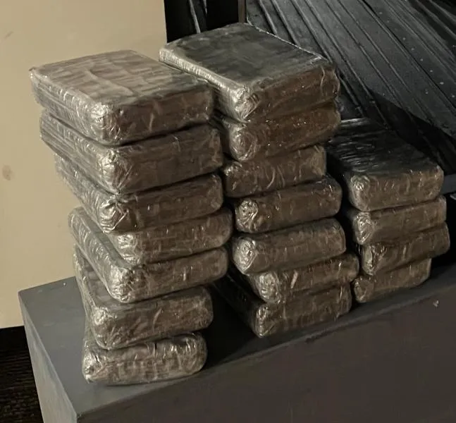 CBP Officers Seize Cocaine Worth Over $327K at the Camino Real International Bridge Packages containing 42 pounds of cocaine seized by CBP officers at Camino Real International Bridge in Eagle Pass, Texas.