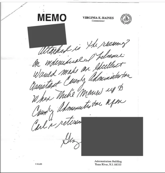 Haines Memo Shows Commissioner Lied to Public About Six Figure Crony Job Offer Haines Memo Shows Commissioner Lied to Public About Six Figure Crony Job Offer