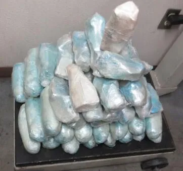CBP Officers Seize Methamphetamine and Nab 26 Fugitives 68.43 pounds of methamphetamine.