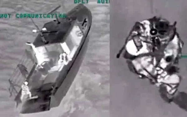 Watch: Man Rescued from Sinking Ship in Long Island Sound Watch: Man Rescued from Sinking Ship in Long Island Sound