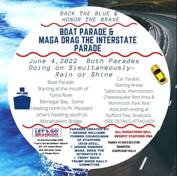 Another Massive MAGA Boat Parade and Convoy Set for the Jersey Shore Another Massive MAGA Boat Parade and Convoy Set for the Jersey Shore
