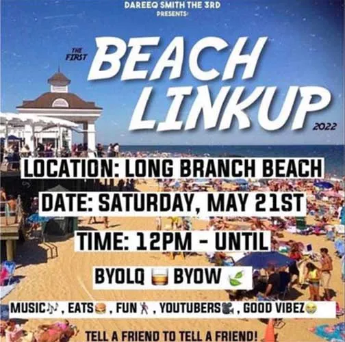Large Police Response as Pop Up Party Overwhelms Long Branch to Kick Off Summer Large Police Response as Pop Up Party Overwhelms Long Branch to Kick Off Summer