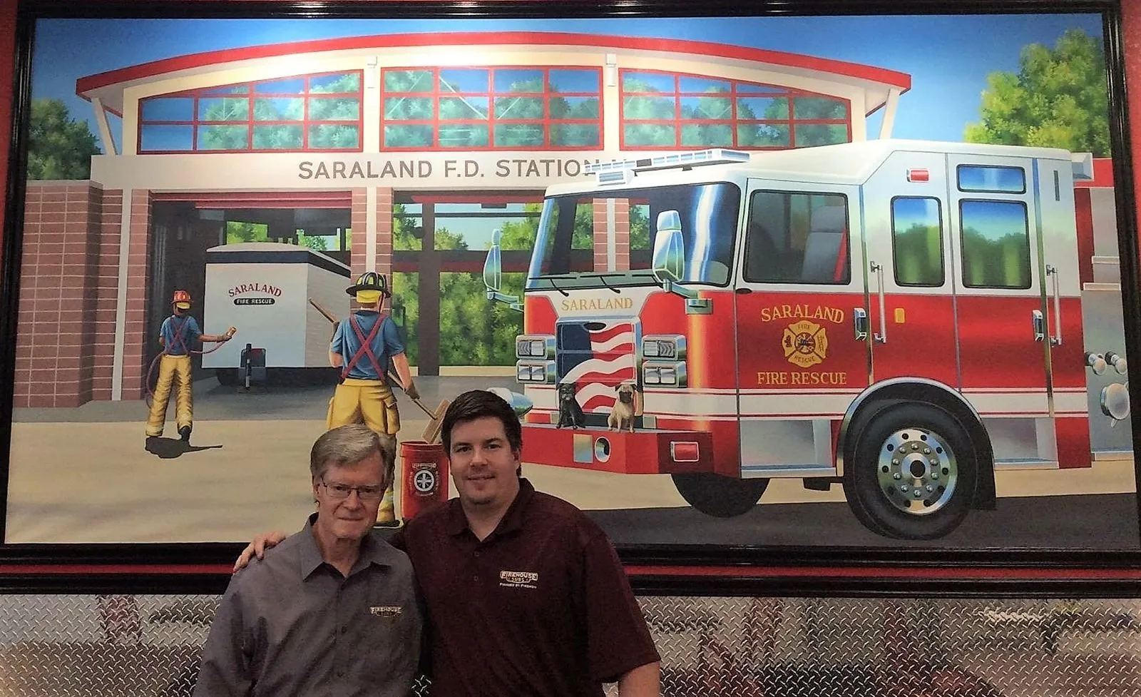 Father-Son Franchisee Duo Bring Firehouse Subs to Saraland Jim Chandler and Jay Chandler