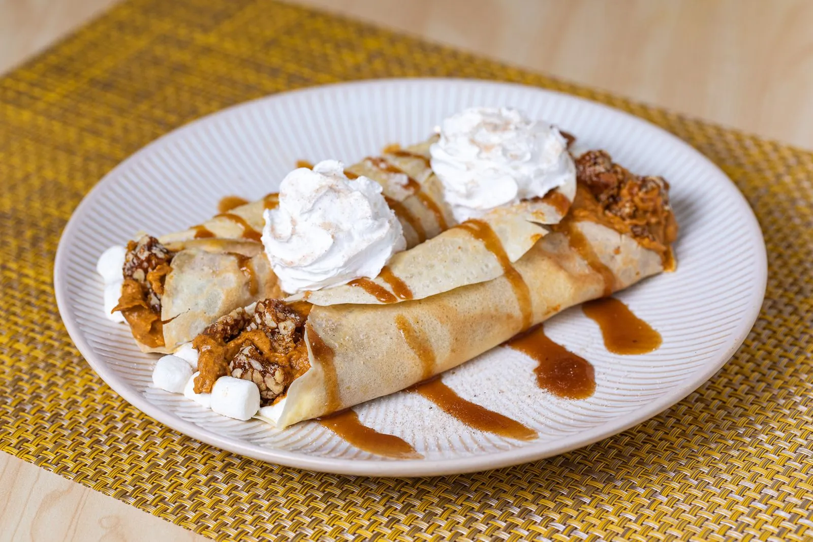 The Toasted Yolk Cafe Pumpkin Pie Crepe The Toasted Yolk Cafe Celebrates Cooler Weather with Lineup of Ultimate Comfort Food