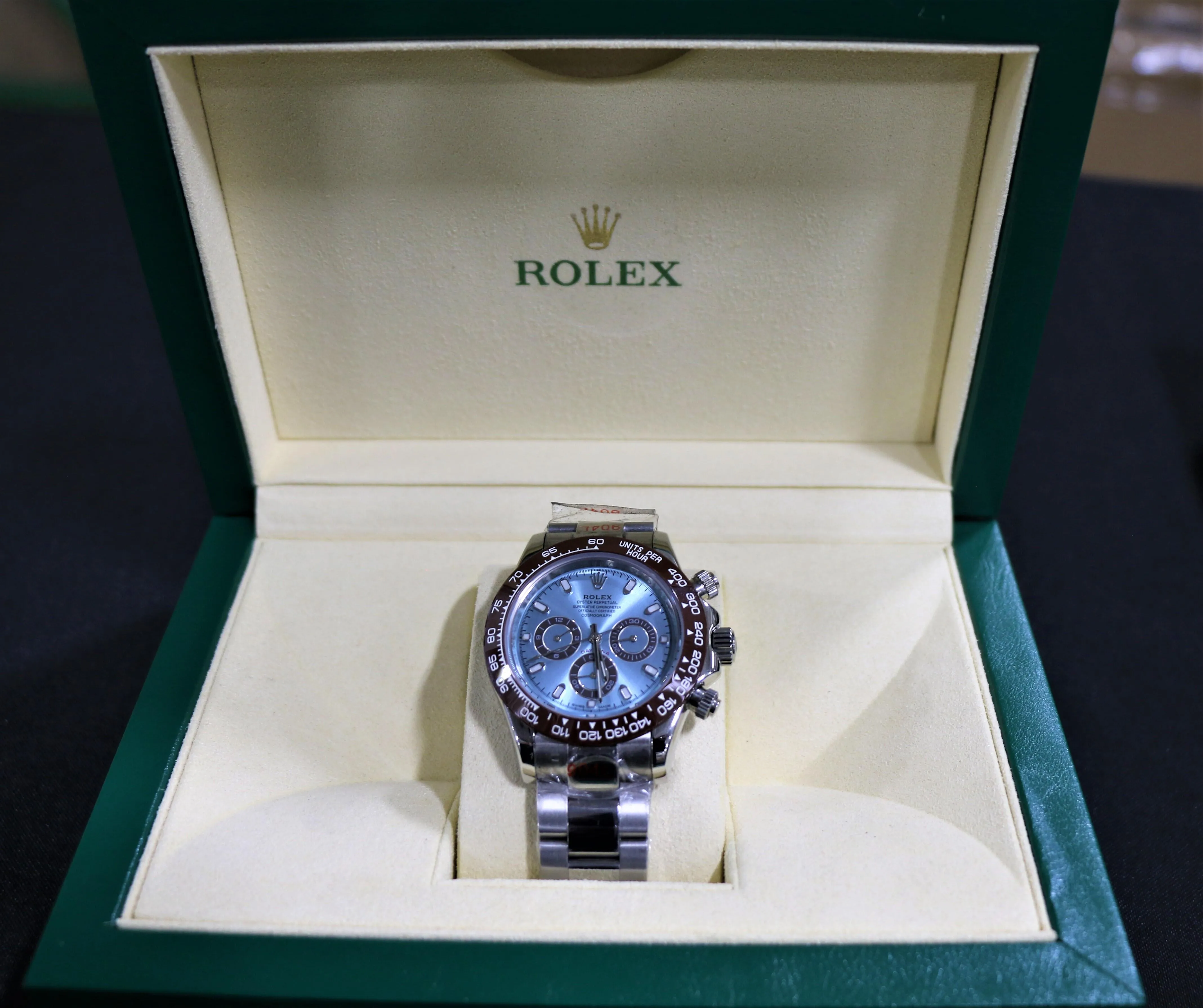 Fake Luxury Watches Worth Over $1.2 Million Intercepted by CBP at LAX Fake Rolex 4
