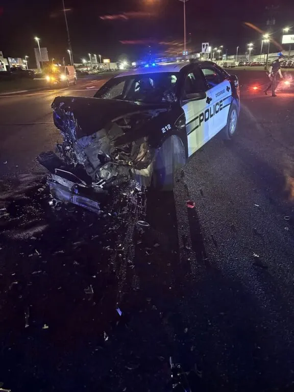 Chesapeake police officer hospitalized after head-on crash with suspected drunk driver Chesapeake police officer hospitalized after head-on crash with suspected drunk driver