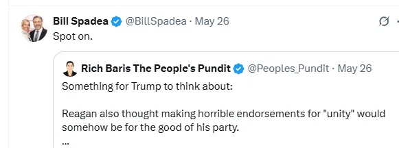 Spadea Once Again Turns Up Criticism of Trump After Failing to Get President's Endorsement in June Primary Spadea Once Again Turns Up Criticism of Trump After Failing to Get President's Endorsement in June Primary