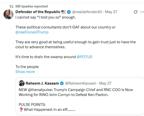 Spadea Once Again Turns Up Criticism of Trump After Failing to Get President's Endorsement in June Primary Spadea Once Again Turns Up Criticism of Trump After Failing to Get President's Endorsement in June Primary
