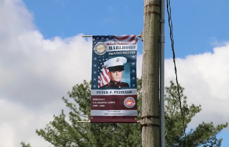 Marlboro Township honors Marine veterans with new Military Appreciation banners Marlboro Township honors Marine veterans with new Military Appreciation banners