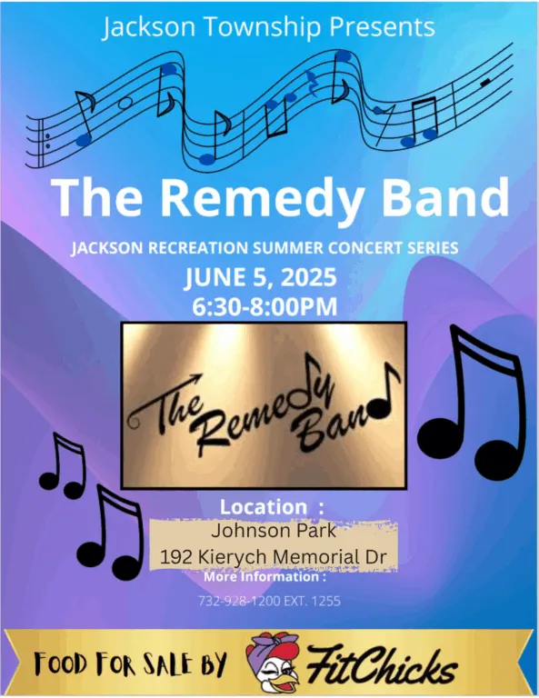 Jackson summer concert series kicks off with with The Remedy Band at Johnson Park Thursday night Jackson summer concert series kicks off with with The Remedy Band at Johnson Park Thursday night