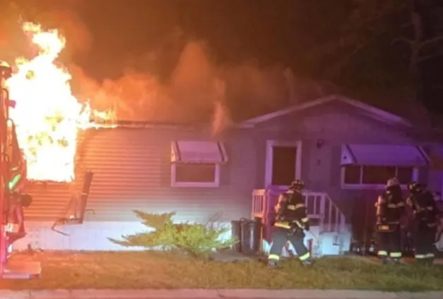Mobile home fire in Manchester leaves one dead after firefighters delayed by clutter and storage Mobile home fire in Manchester leaves one dead after firefighters delayed by clutter and storage