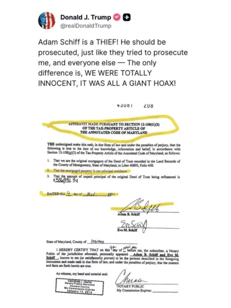 Adam Schiff Accused of Mortgage Fraud, Claiming Maryland Home as Primary Residence Image 68