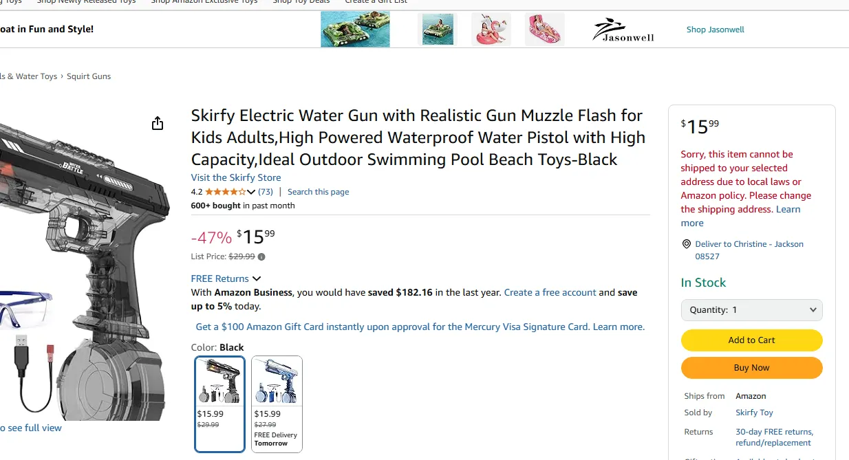 Amazon bans sale of these toys because of a New Jersey law signed by Governor Phil Murphy Image 72 Edited