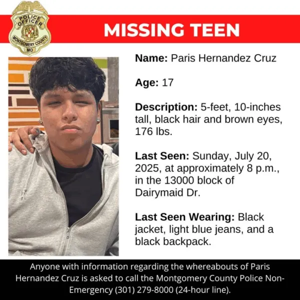 17-year-old vanishes in Montgomery County Image 78