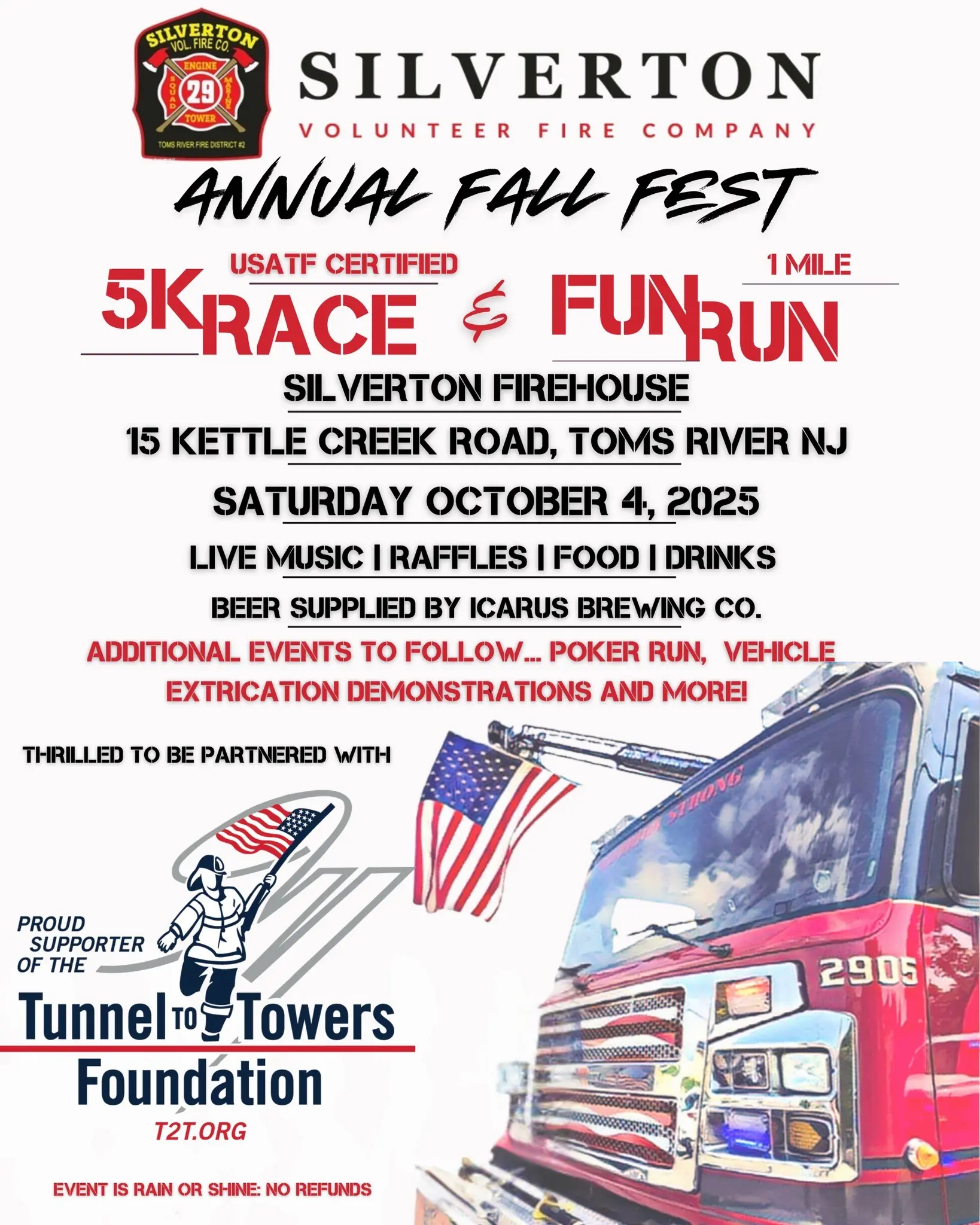 Engines, sneakers, and sirens as Silverton gears up for massive Fall Festival, 5K run, and motorcycle poker ride Engines, sneakers, and sirens as Silverton gears up for massive Fall Festival, 5K run, and motorcycle poker ride