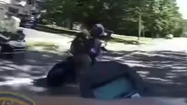 Jackson cops searching for biker who nearly struck officer after refusing traffic stop Jackson cops searching for biker who nearly struck officer after refusing traffic stop